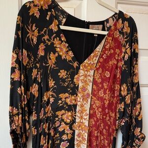 Anthropologie Kachel midi dress size 10